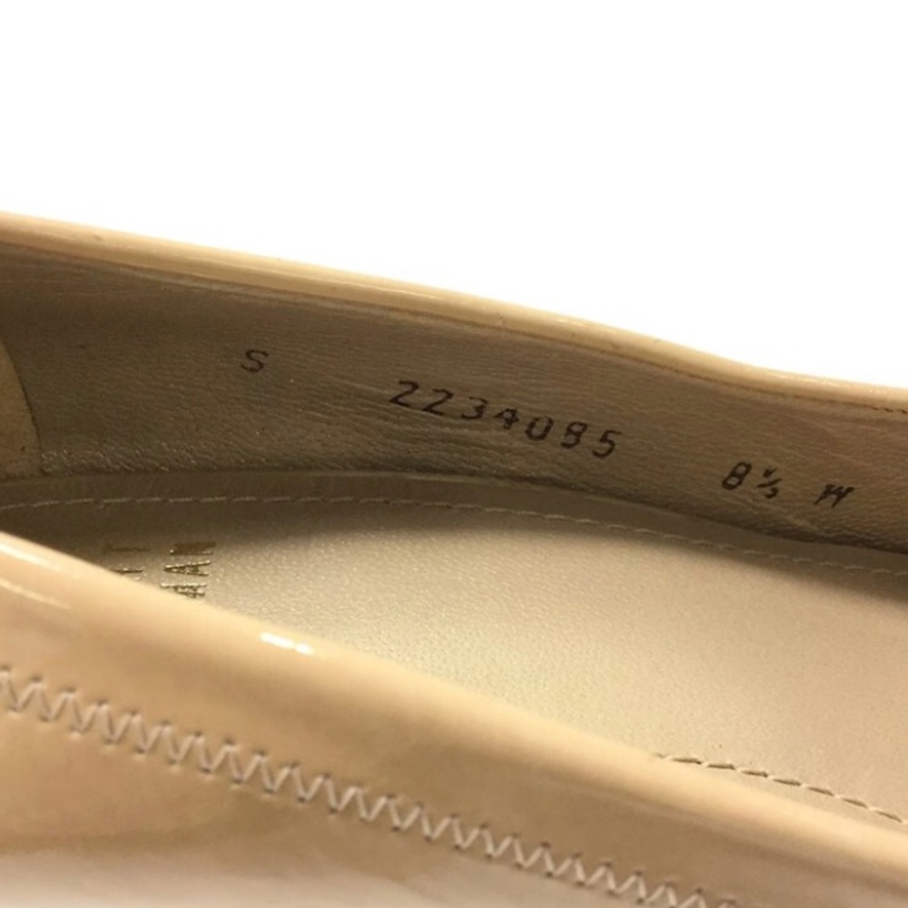Stuart Weitzman Nude Peep Toe Pumps - Picture 7 of 11